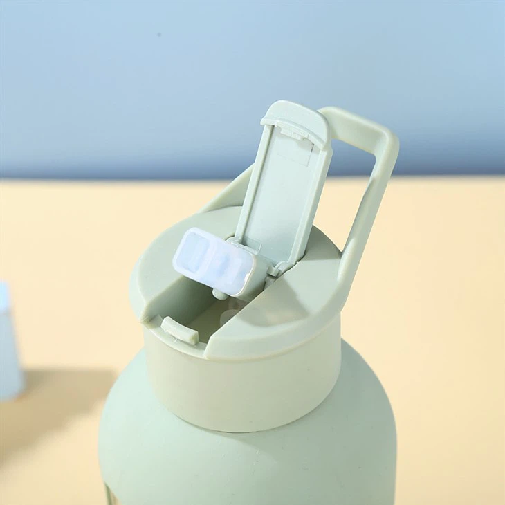 Glass Day Bottles With flip up spout 