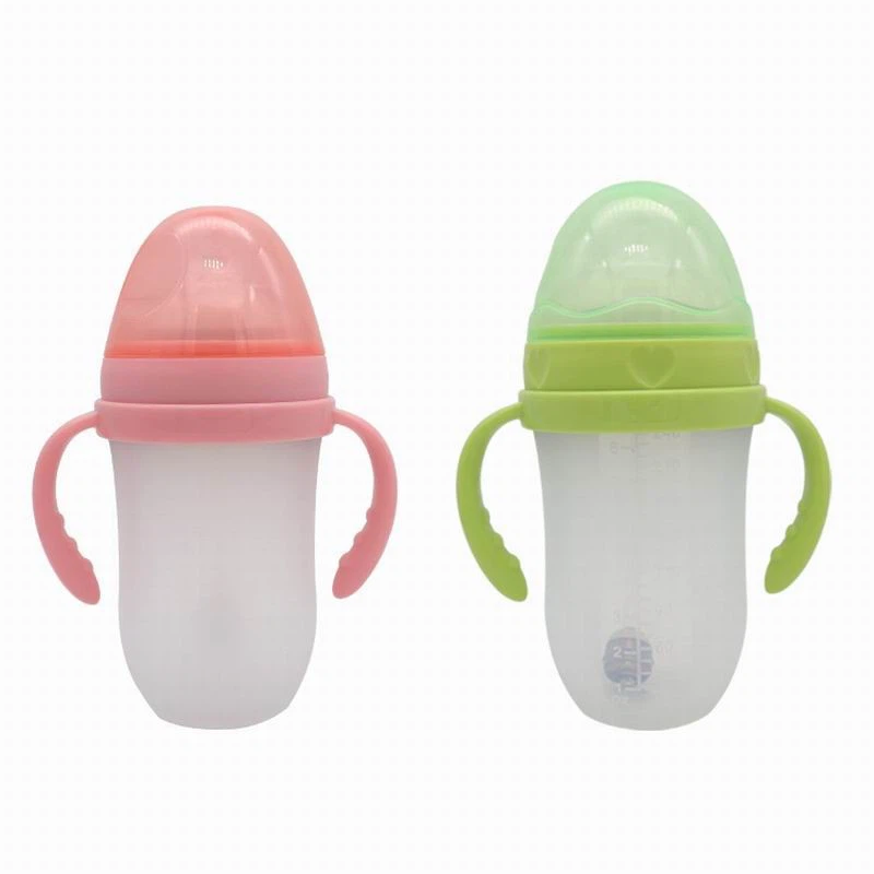 baby silicon bottle, sippy cup (3)