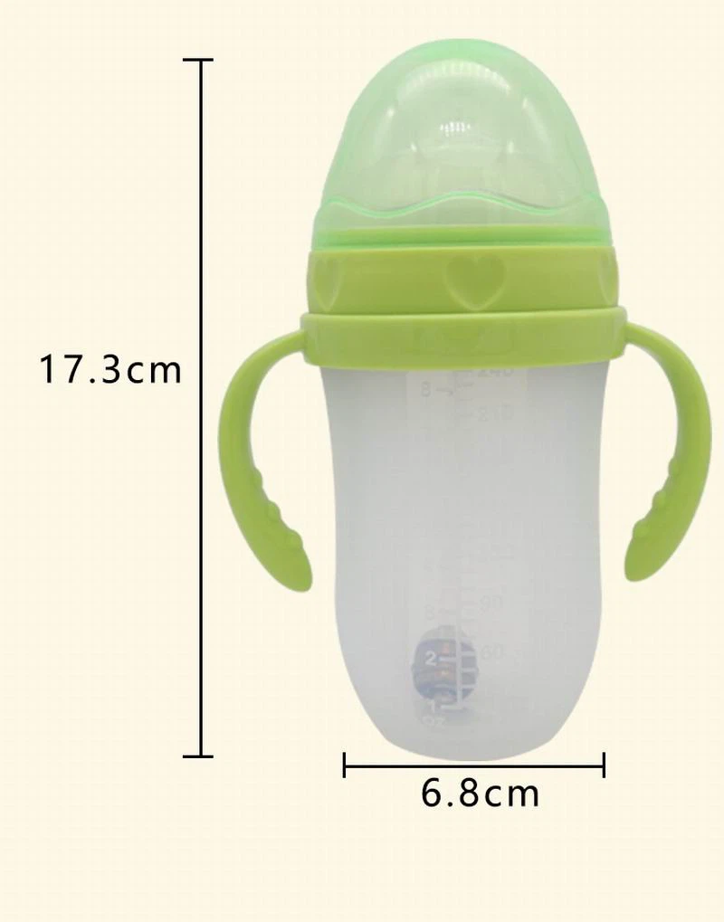 baby silicon bottle, sippy cup (7)